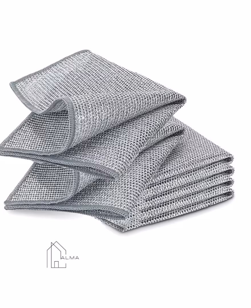 اسکاچ توری دو لایه خارجی 6 عددی | خانه آلما