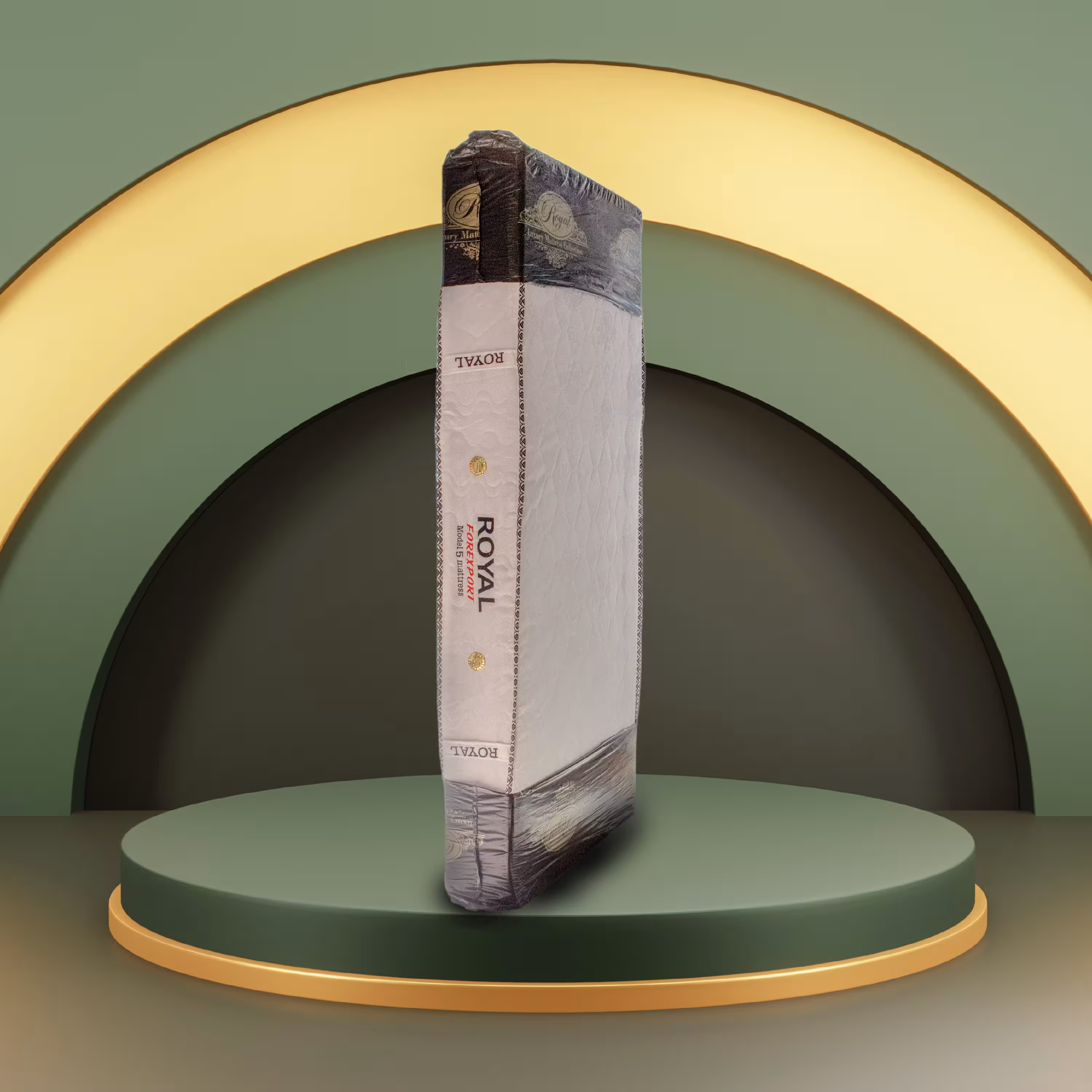 تشک تخت خوشخواب رویال یکنفره طبی فنری سایز  90x200