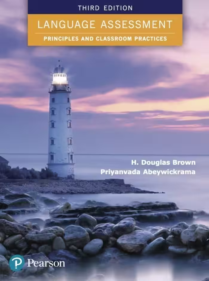 کتاب Language Assessment Principles and Classroom Practices 3rd