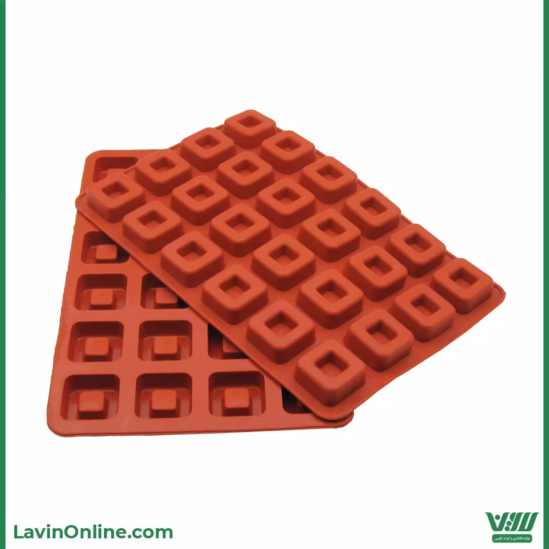 قالب سیلیکونی ساوارین مربع