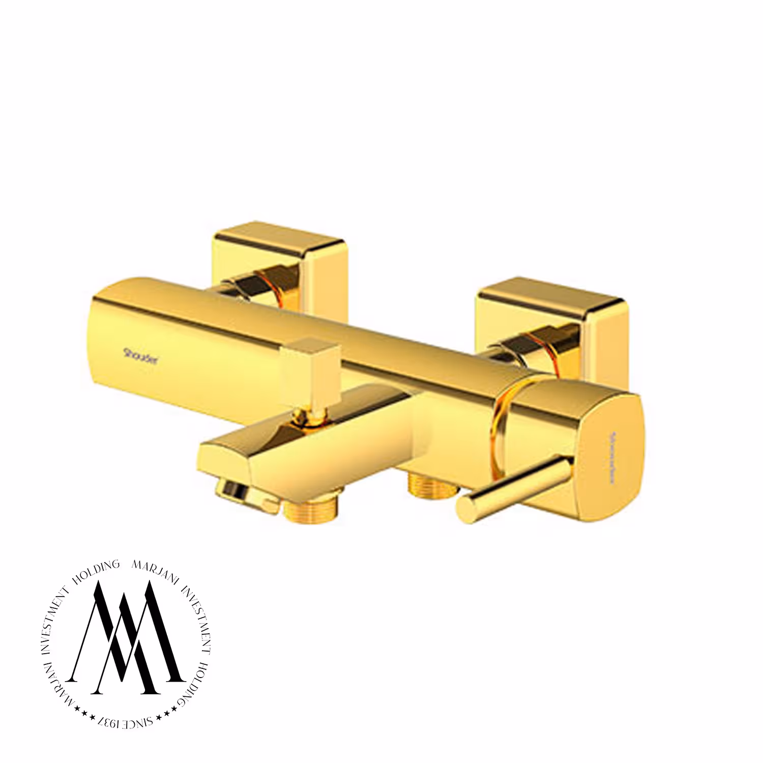 شیر حمام شودر مدل یونیک (طلا)