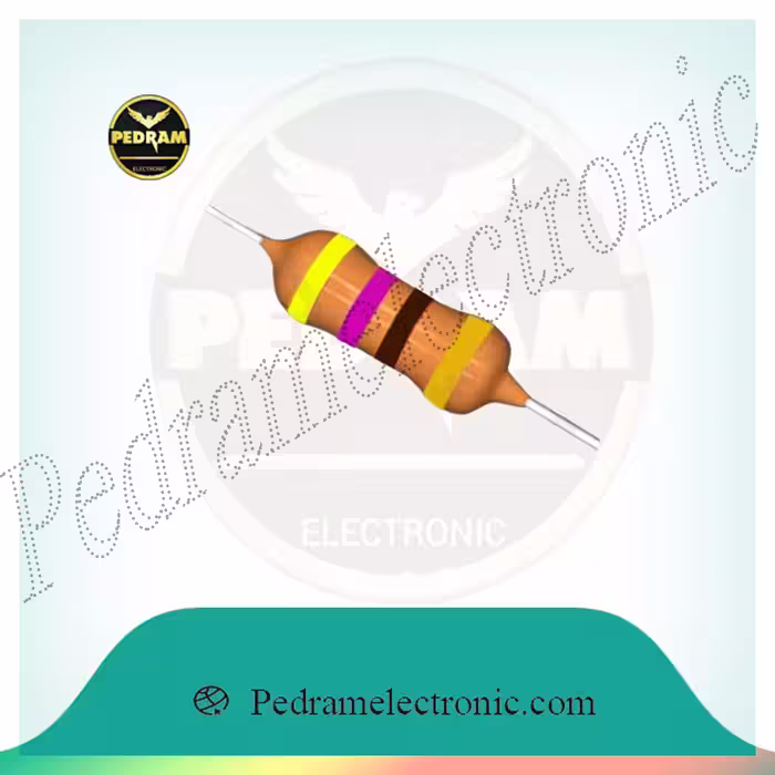 مقاومت 470 اهم 1/4 وات | RES 470R 1/4W