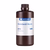 رزین استاندارد سفید برند انیکیوبیک Anycubic Resin Standard