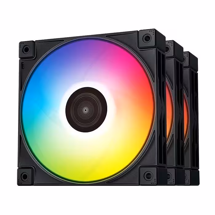 فن خنک کننده کیس دیپ کول Deepcool FC120 Black 3 IN 1
