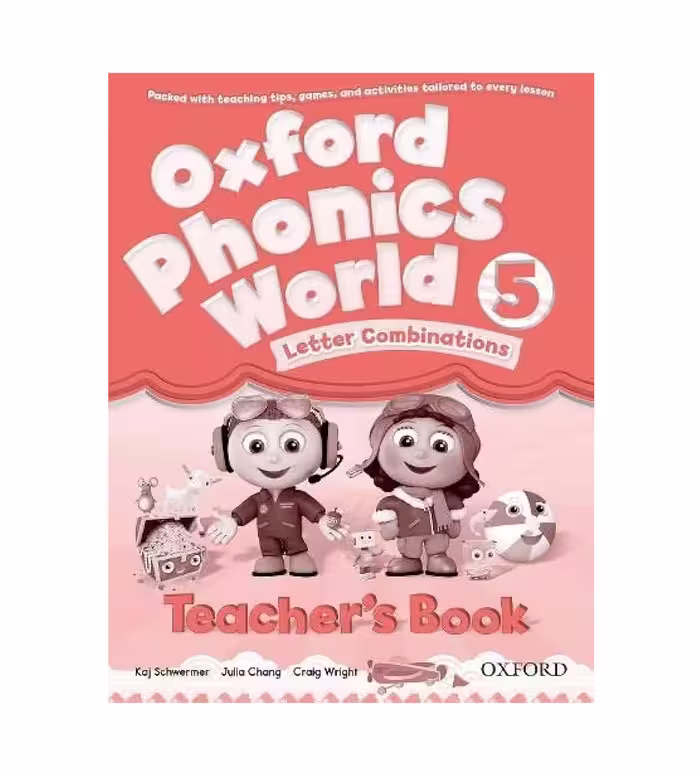 کتاب معلم آکسفورد فونیکس ورد پنج Oxford Phonics World 5 Teacher's Book
