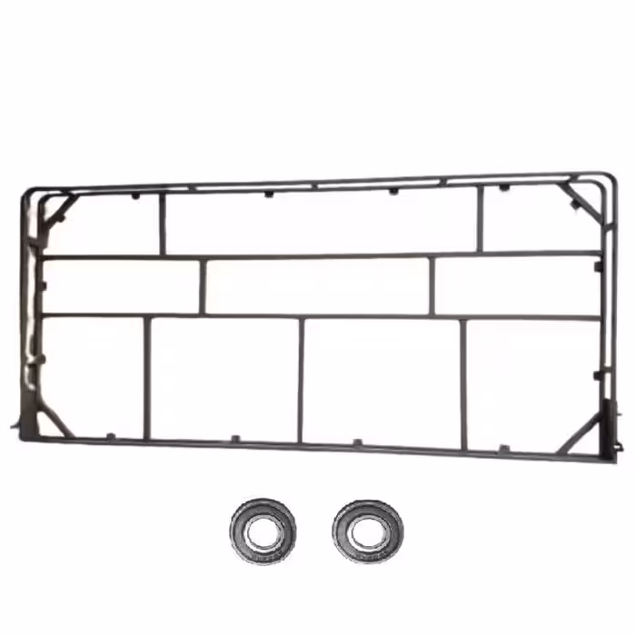 ست یراق تخت خواب کمجا تاشو(بلبرینگ دار) 200در 80 افقی (پس کرایه) باربری