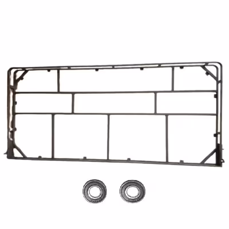 ست یراق تخت خواب کمجا تاشو(بلبرینگ دار) 200در 80 افقی (پس کرایه) باربری