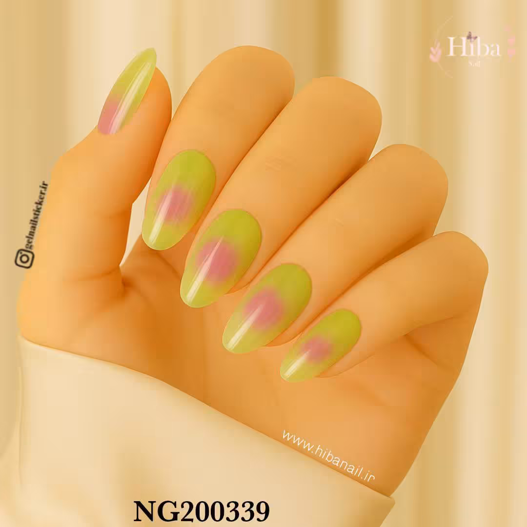 استیکر ژله ای کاشت ناخن (نیل رپ)_کد NG200339