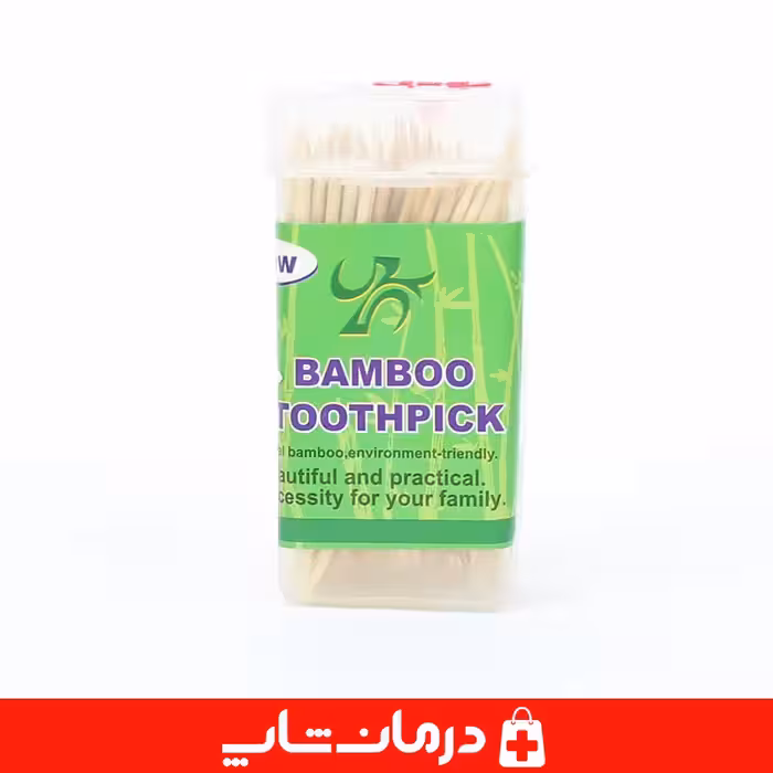 خرید خلال دندان bamboo pick خلال دندان چوبی بامبو توث پیک