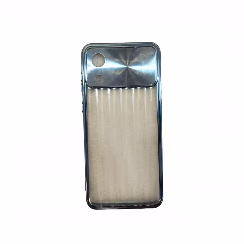 قاب گوشی سامسونگ A03 CORE طرح ساده شفاف دور رنگ