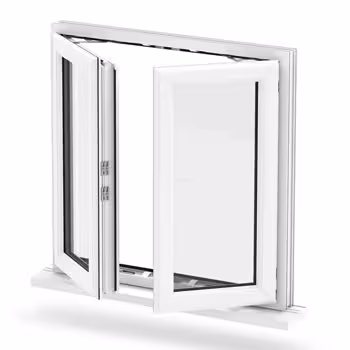 پنجره دوجداره فرانسوی 1*2ّ