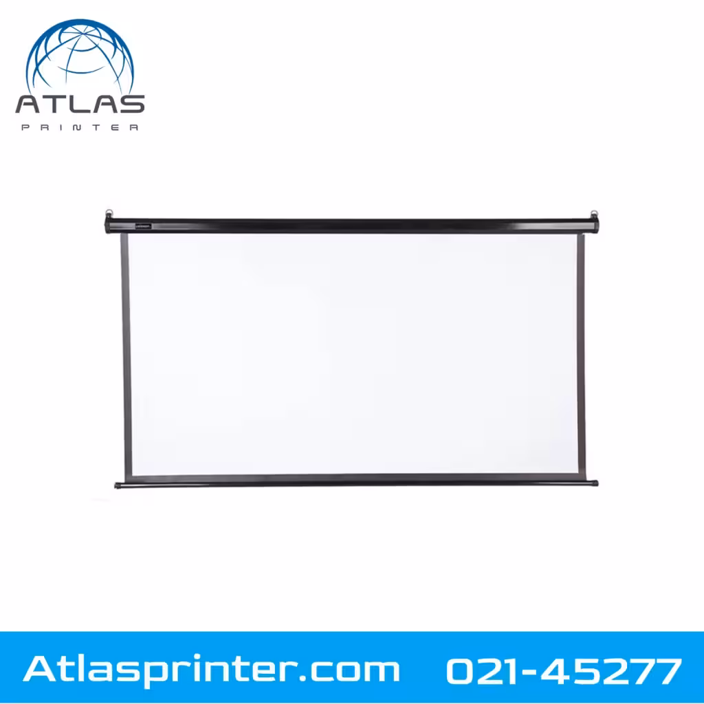 پرده نمایش دستی سلکسون سایز 180×180 مدل CSB180M