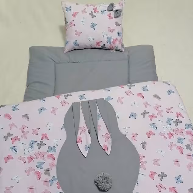 تشک نوزاد 65در 85 وپتو 70 در 90 و بالش نوزاد. ارسال رایگان