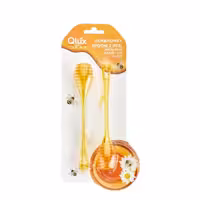 قاشق عسل خوری 2 عددی لوکس 00859