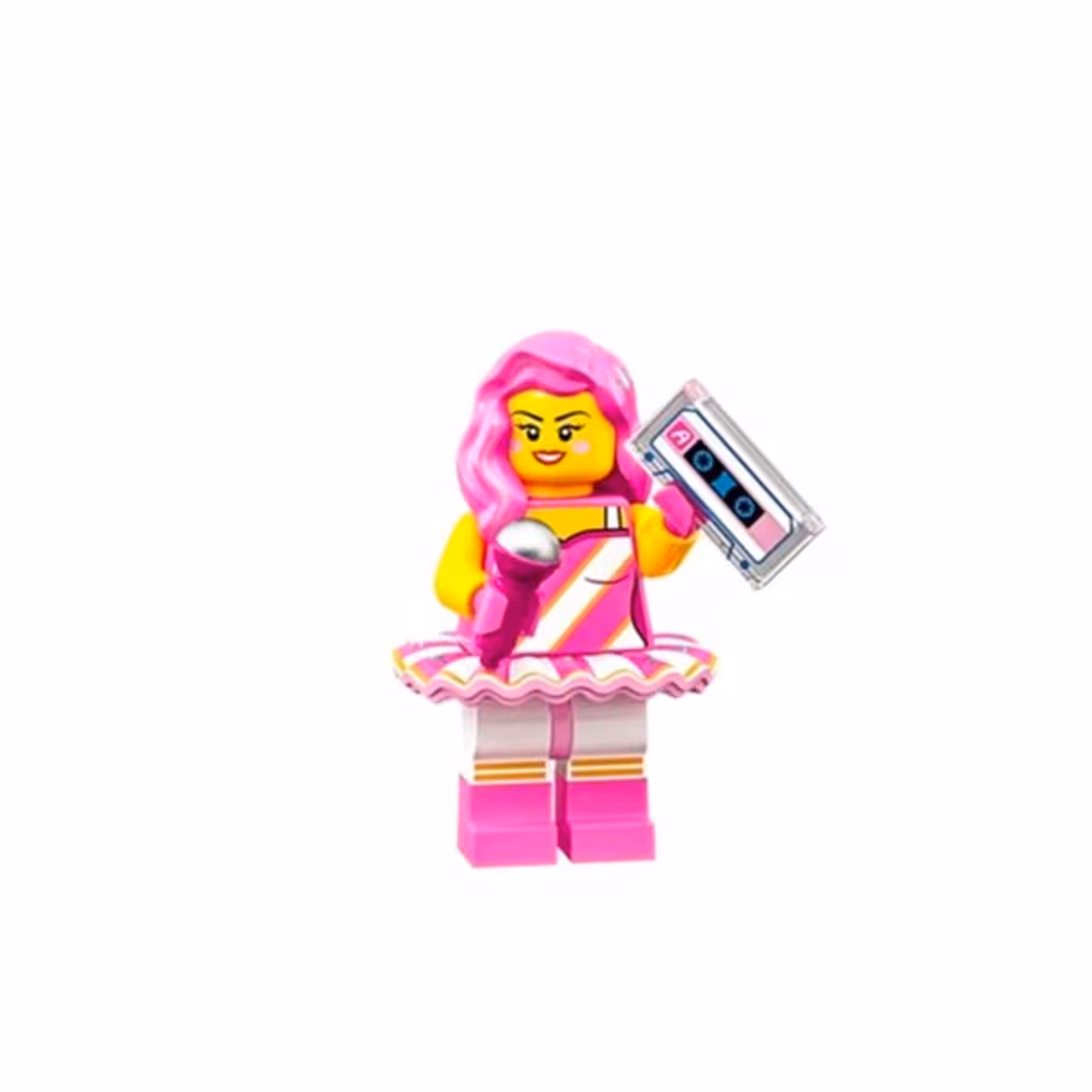 لگو مینی فیگور مدل دختر نوار کاست بدست کد WM6067