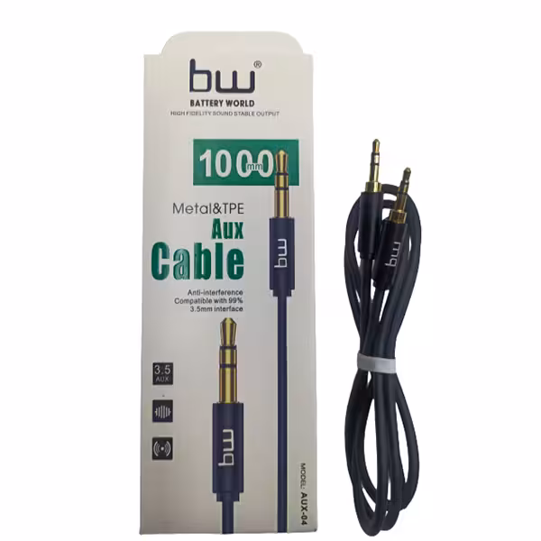 کابل سیلیکونی BW-AUX4