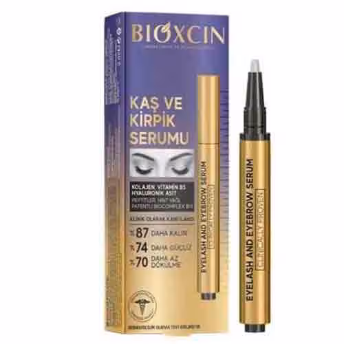 سرم مژه و ابرو بیوکسین Bioxcin با کلاژن و اسید هیالورونیک 3 میل