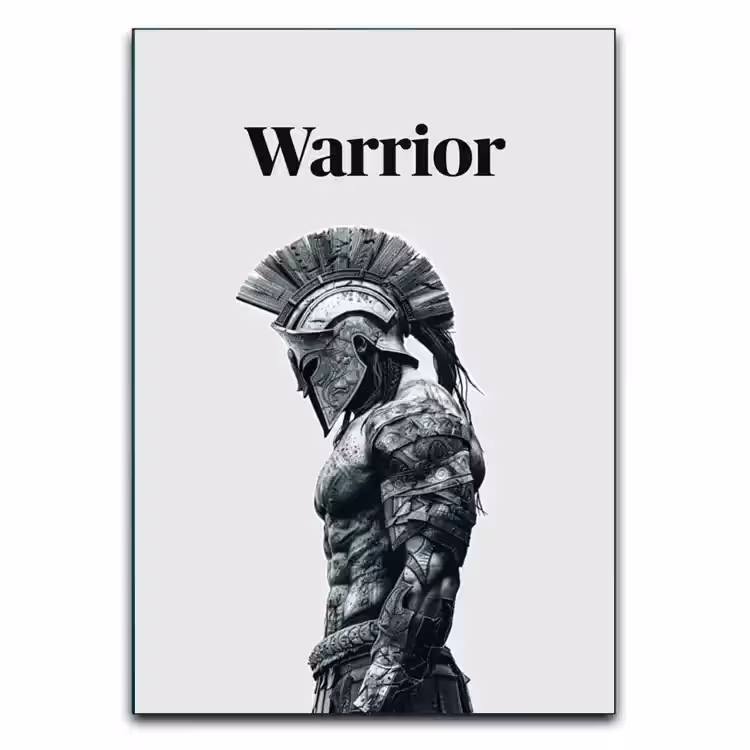 تابلو جنگجوی و اسطوره یونان