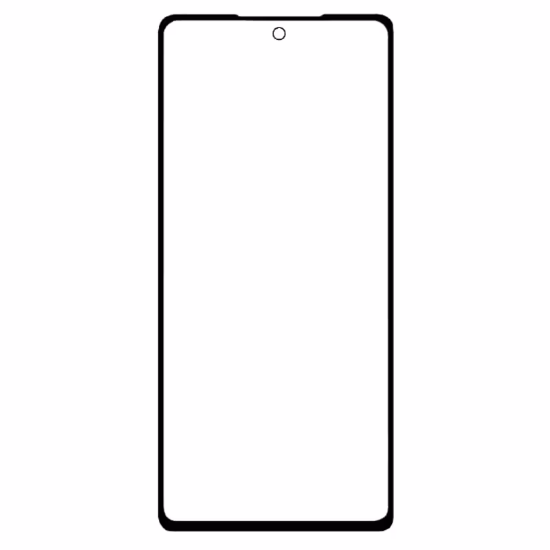 GLASS NOTE 9S NOTE 9 PRO BLACK XIAOMI تعمیراتی