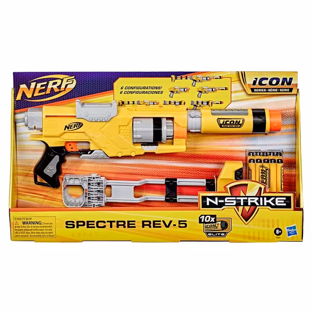 تفنگ نرف Nerf مدل Spectre Rev-5