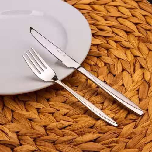 کارد و چنگال میوه خوری 12 پارچه یونیک مدل ماینز