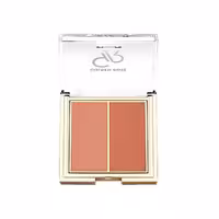 پالت رژ گونه دو رنگ کلدن رز مدل ICONIC DUO شماره 02 رنگ Peachy Coral