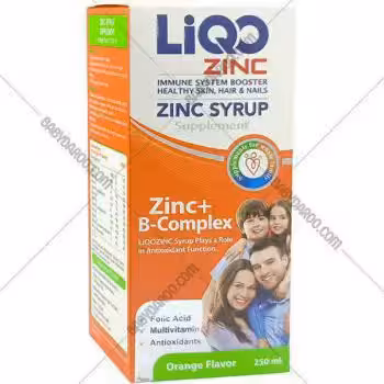 شربت لیکو زینک ابیان فارمد 250 میلی لیتر Liqo Zinc Syrup