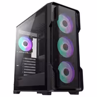 کیس کامپیوتر گیم مکس مدل Siege Black