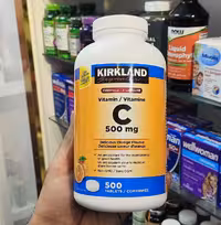 ویتامین سی 500 میلی گرم کرکلند اصل | Kirkland Signature Vitamin C 500 Tablets