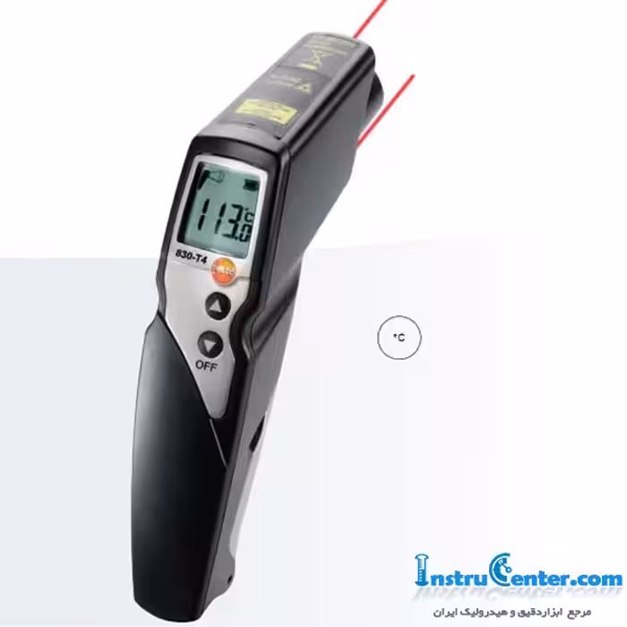 ترمومتر لیزری ترموکوپل دار مدل testo 830-T2 ساخت کمپانی تستو