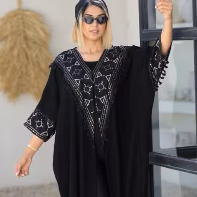 مانتو عبایی مجلسی