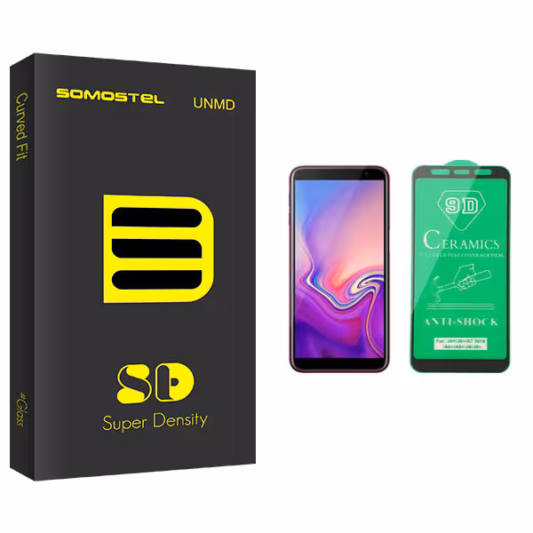محافظ صفحه نمایش سرامیکی سوماستل مدل SD Glass مناسب برای گوشی موبایل سامسونگ Galaxy J6 Plus