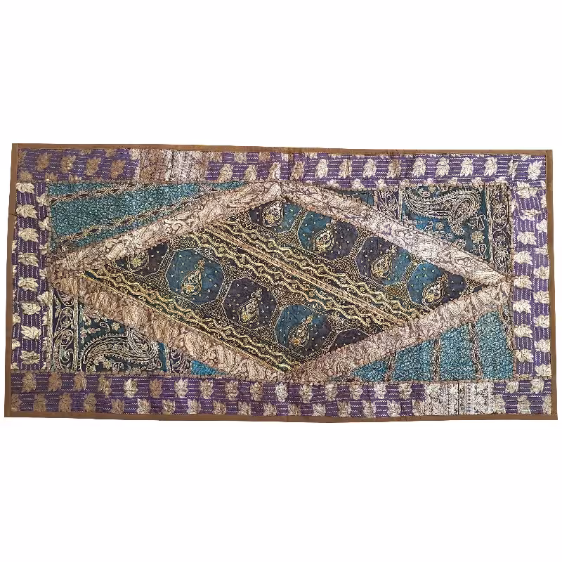 وسط میزی بزرگ نفیس سرمه دوزی کد MOSBOSER5