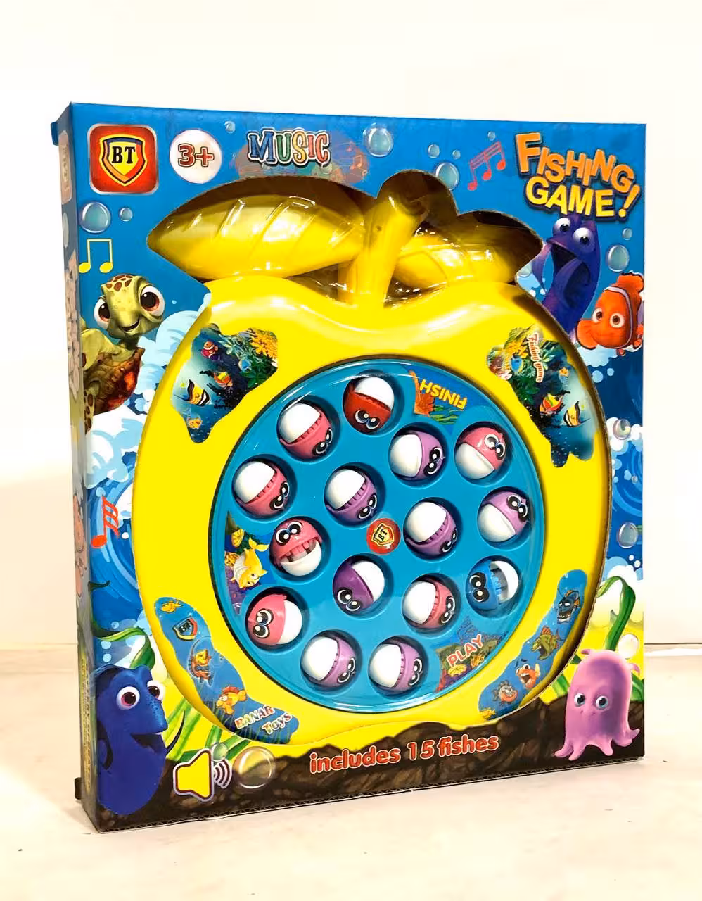 ماهي چرخشي همراه با قلاب طرح سيب