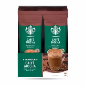 قهوه فوری STARBUCKS CAFFE MOCHA موکا استارباکس بسته 10 ساشه ای