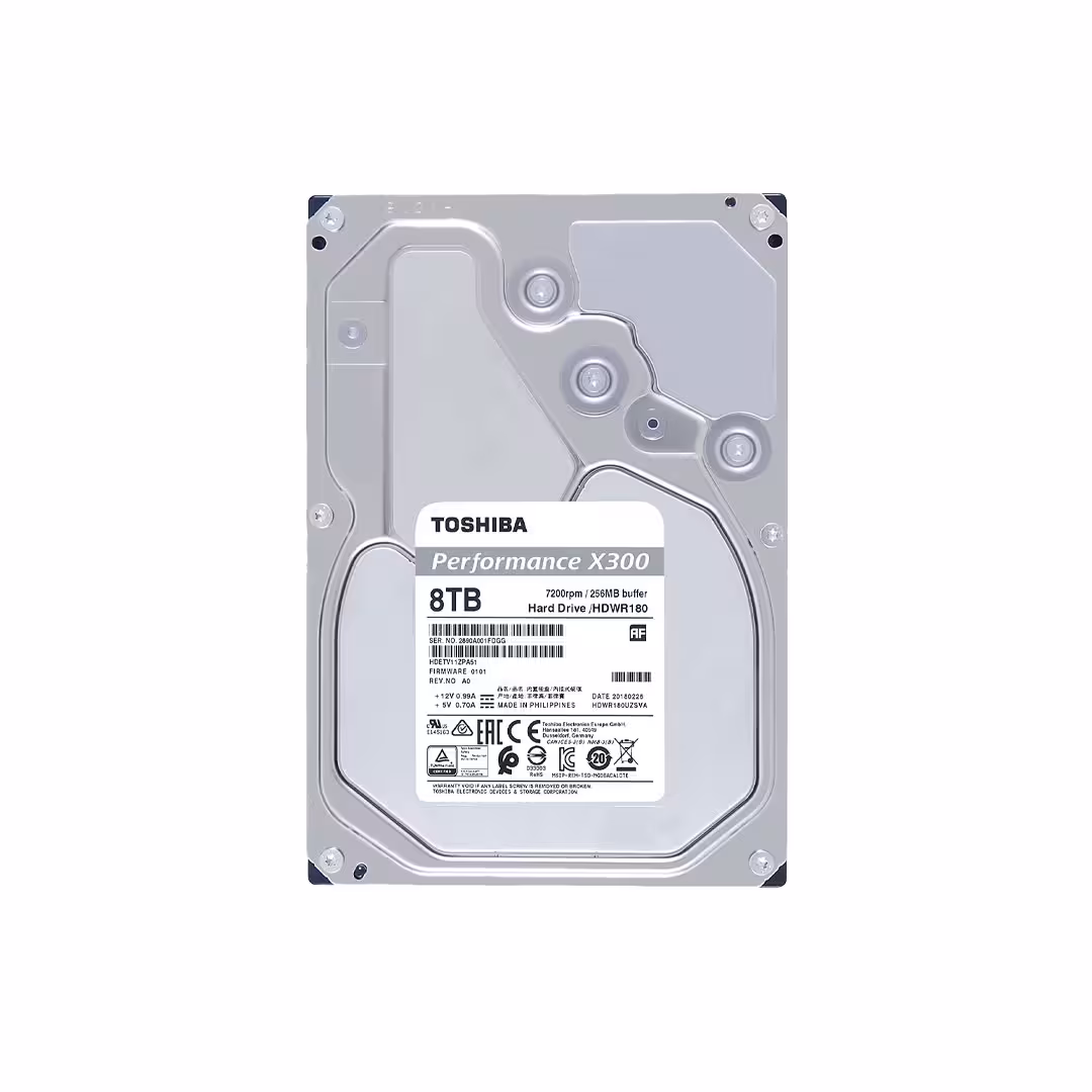 هارد اینترنال توشیبا X300 ظرفیت 8 ترابایت