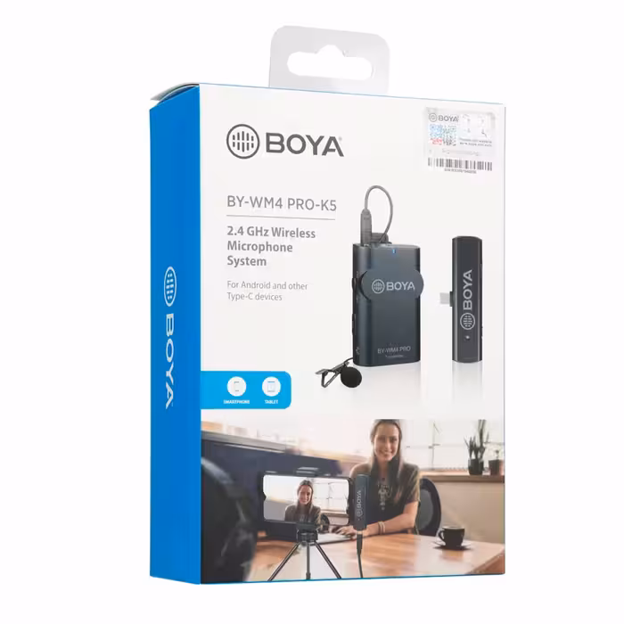 خرید میکروفون بویا Microphone BOYA BY-WM4 PRO-K5 با بهترین قیمت