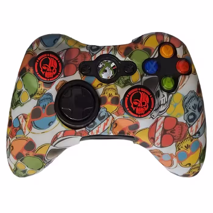 محافظ دسته XBOX 360 طرح skull 2
