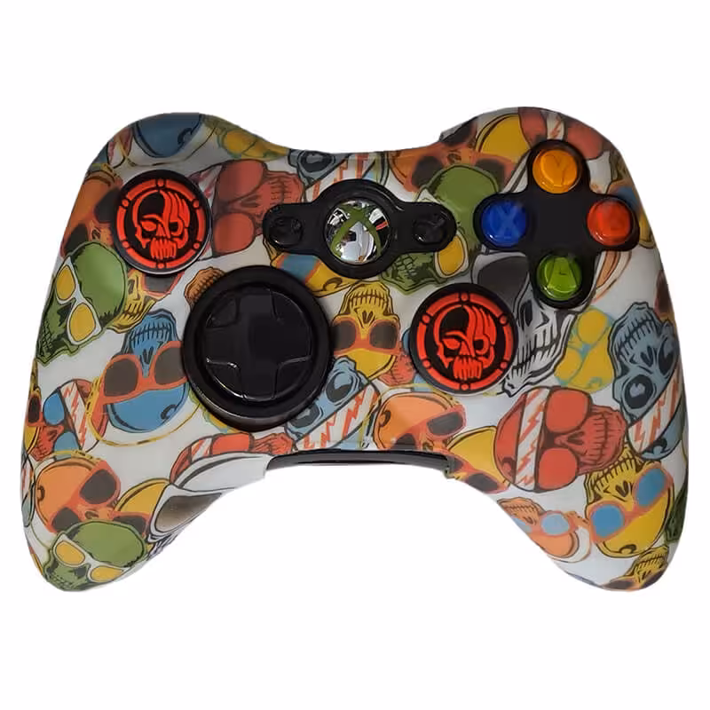محافظ دسته XBOX 360 طرح skull 2