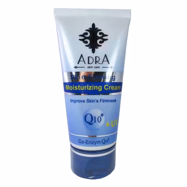 کرم مرطوب کننده حاوی  Q10 آدرا  Adra Skin Firming Moisturizing Cream Q10