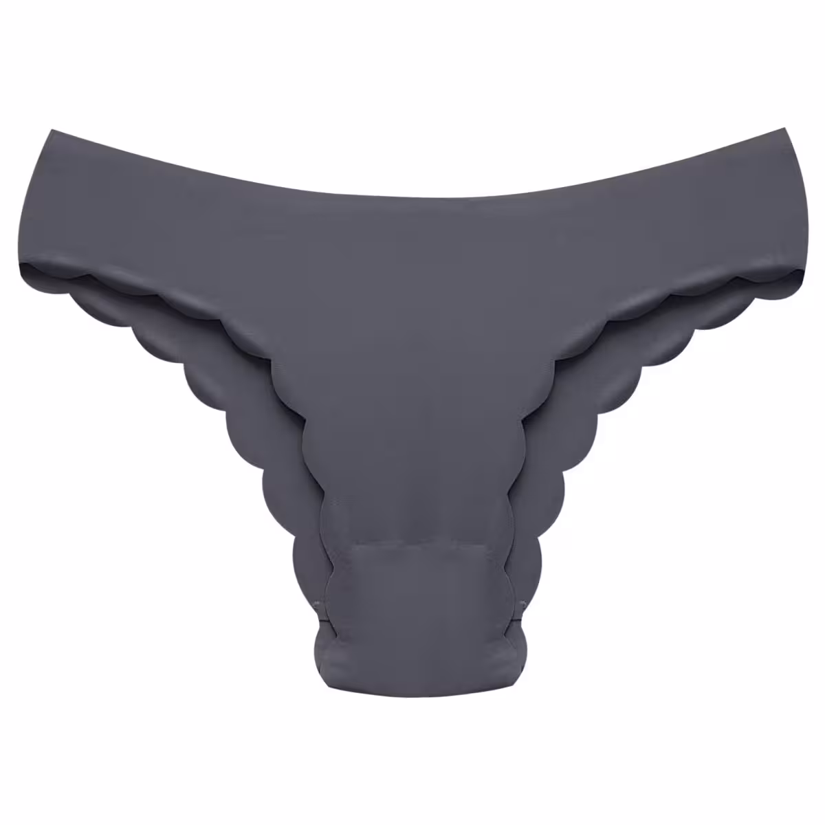 شورت زنانه هانا مدل لیزری خاکستری تیره کد 4978