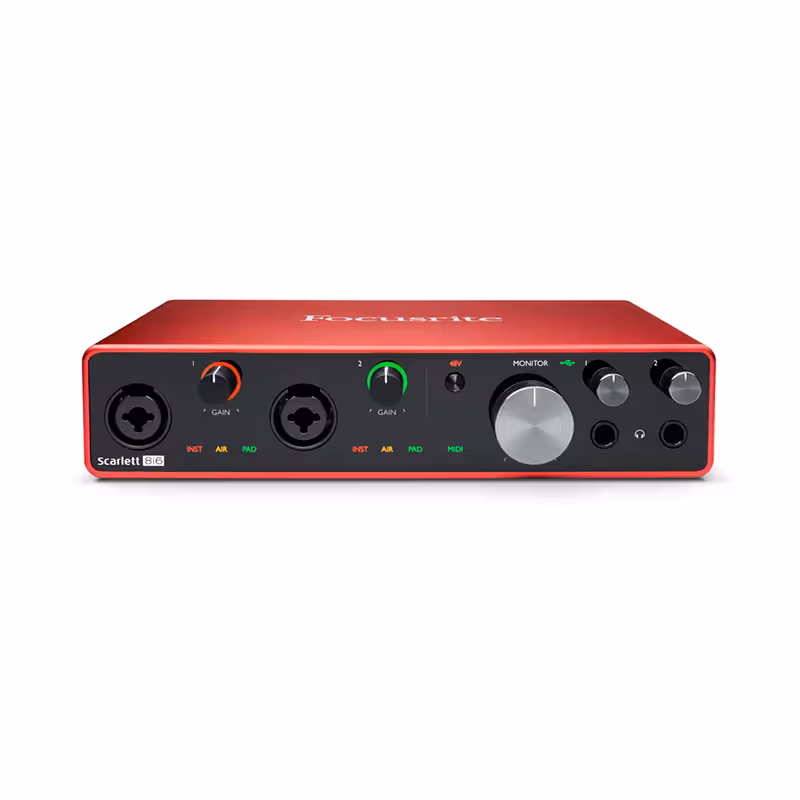 کارت صدا Focusrite Scarlett 8i6 3rd Gen