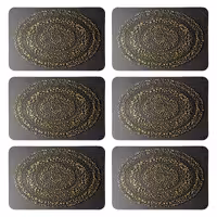 زیربشقابی طرح کلاسیک کد 8811 بسته 6 عددی | کالا مکس