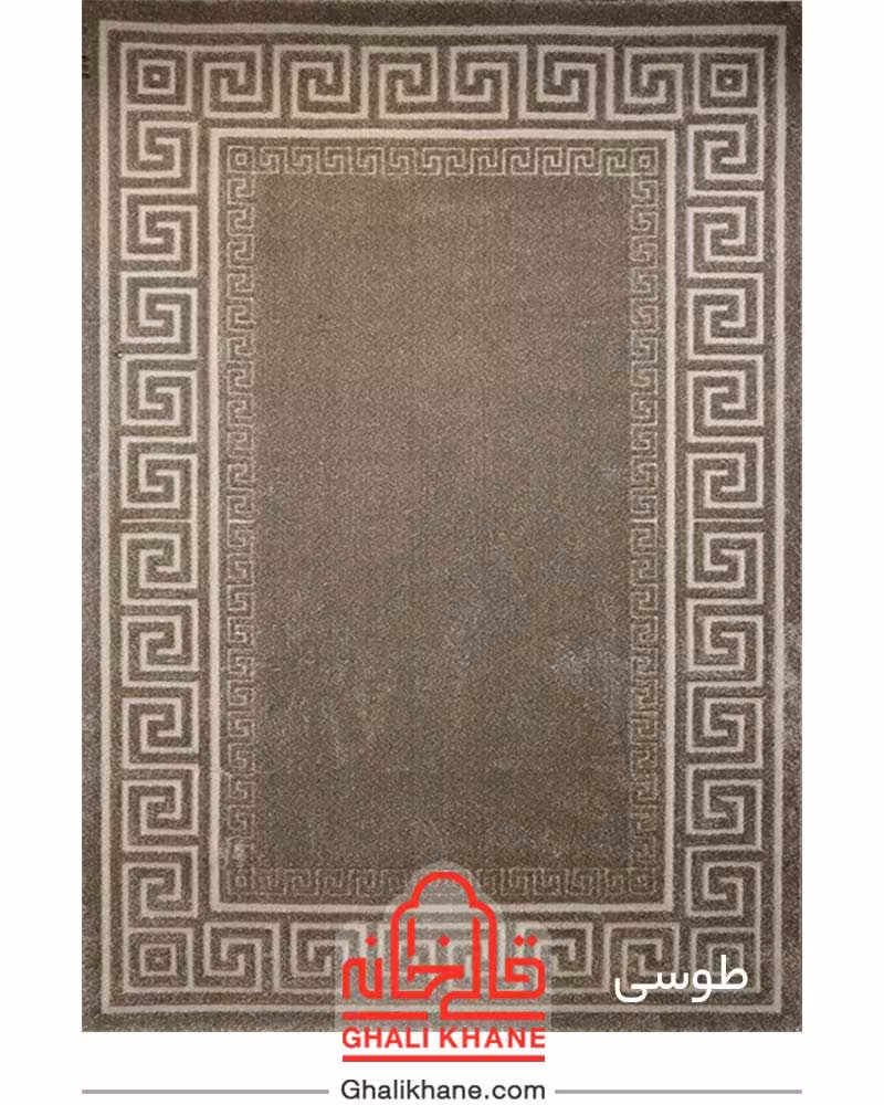 گلیم فرش ماشینی ساوین طرح ورساچه