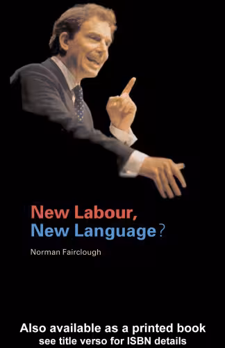 خرید و دانلود نسخه کامل کتاب New Labour, New Language?