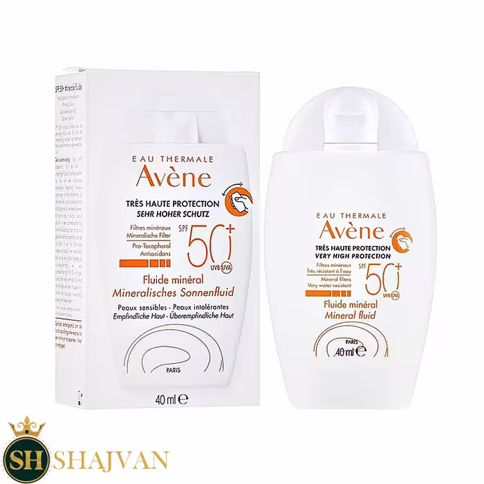 کرم ضد آفتاب اون فلوئیدی مینرال بی رنگ SPF50 حجم 40 میل