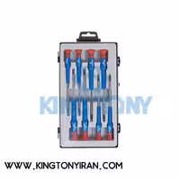 ست پیچ گوشتی دو سو و چهار سو کینگ تونی