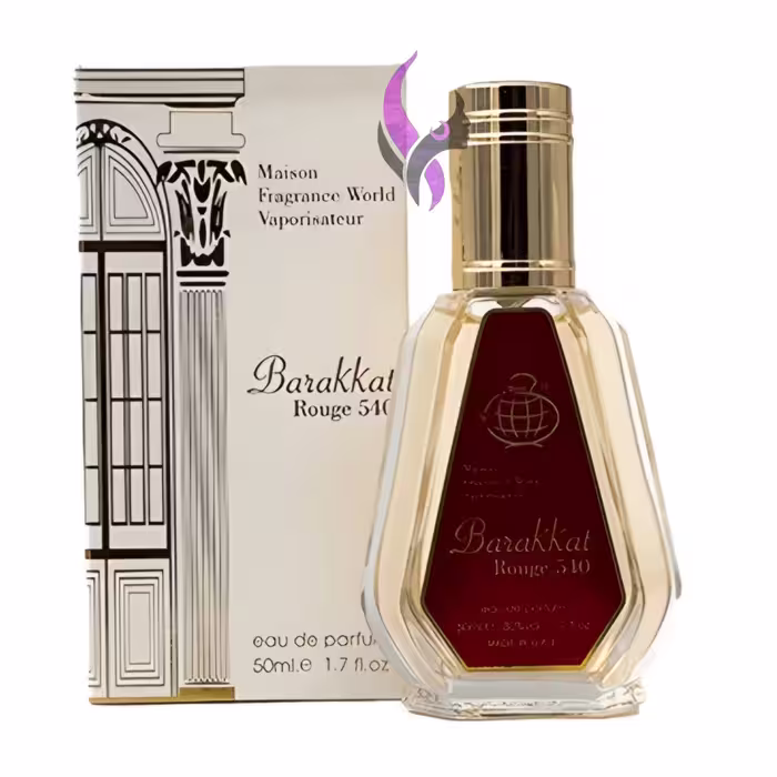 ادکلن باکارات رژ سفید 50میل فرگرانس ورد (Fragrance World Baccarat Rouge 540)