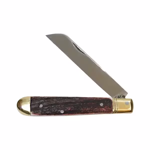 قلمتراش وفا تک تیغه 11 سانت دسته شاخ گوزن