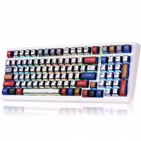 کیبورد گیمینگ سیم دار ، وایرلس و بلوتوثی آئولا مدل AULA F99 سوئیچ Gray